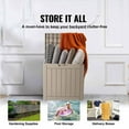 thumbnail image 5 of Outdoor Storage Box, 31 Gallon Resin Deck Box, Backyard Outside Toy and Towel Storage Cabinet Waterproof, for Patio Furniture Cushions, Garden Tools, Pool Supplies, 5 of 8