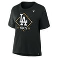 thumbnail image 2 of Women's Fanatics Black Los Angeles Dodgers 2025 National League Division Series Champions Locker Room T-Shirt, 2 of 3