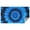 Blue Tie Dye, variant on Colorful Rainbow Tie Dye Spiral Pattern Rectangle Tablecloth 60"x84",Waterproof Polyester Rectangle Table Cloth, Wipeable Spillproof Polyester Tablecloth for Dining, Camping, Indoor and Outdoor