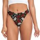 thumbnail image 1 of Balery Red Rose Skull Tangas de Algodón para Mujer con Estampado – Ropa Interior Sexy, Transpirable, G-string-4X-Large, 1 of 5