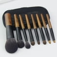thumbnail image 1 of brocha de maquillaje Juego de 8 minibrochas de maquillaje portátiles con bolsa de viaje, brochas de maquillaje Ormromra CZMR-HQ73, 1 of 2