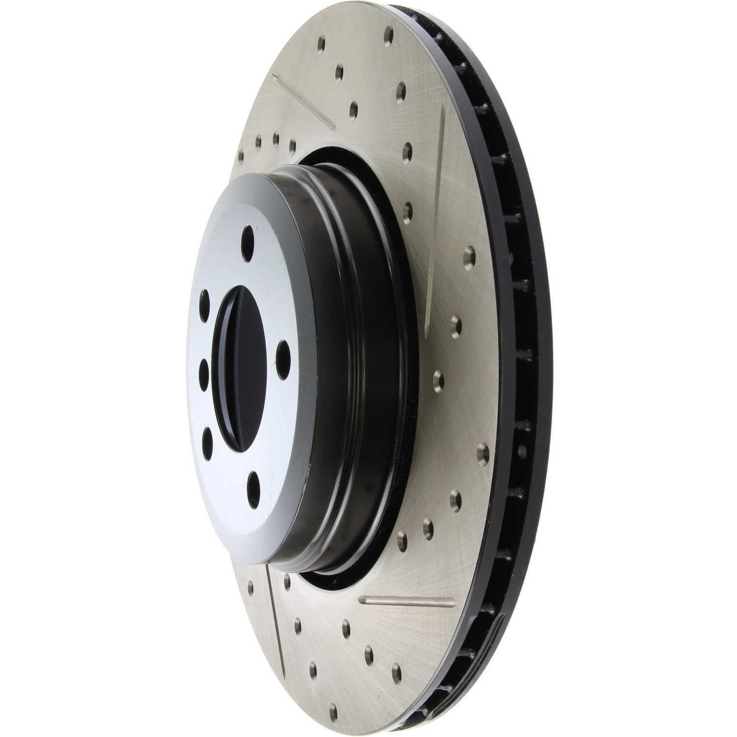 Stop Tech 127.34065L Sportstop Slotted and Drilled Brake Rotor Fits select: 2002-2005 BMW 745, 2003-2005 BMW 760