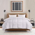 thumbnail image 2 of BlueRidge Home Fashion Naples 700 Thread Count King in White Color Down Down Alternative Comforter,, 2 of 4