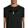 thumbnail image 4 of Batman Men's and Big Men's Graphic Tee Shirt Tonal Batman Logo, Sizes S-3XL, 4 of 5