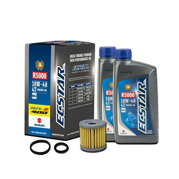 Suzuki ECSTAR Oil Change Kit R5000 DRZ DRZ400 400SM 990A0-01E10-DRZ