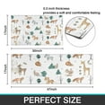 thumbnail image 7 of White Christmas Forest Animal Pattern Kitchen Rugs Sets Of 2,Anti Fatigue Kitchen Mat Rugs Non Slip Washable,Decorative Kitchen Floor Mats for Kitchen,Sink,Laundry,17"x30"+17"x47", 7 of 7