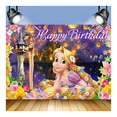 thumbnail image 5 of Telón de fondo decorativo para fiestas alusivo a Princesa Rapunzel, 5 of 5