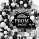thumbnail image 5 of Fondo de fotografía personalizado para despedida de graduación de 2024, corona negra y plateada, fondo de felicitaciones para la graduación de la clase de 2024, decoraciones para la noche de, 5 of 7