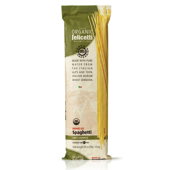 (Pack of 12), Felicetti Spaghetti Pasta, 16.01 oz