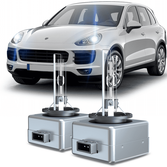 For 2015-2018 Porsche Cayenne HID Headlights Bulb D3S Bi-Xenon High Low Beam Replacement Kit