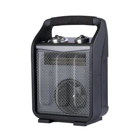 Utility Built-tough1500W Electric Fan-forced Space Heater,Indoor ,Black,DQ1709