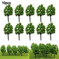 thumbnail image 4 of Lefu 10pcs 7cm Simulation Plants Model Trees Train Railroad Diorama Landscape Scenery, 4 of 9