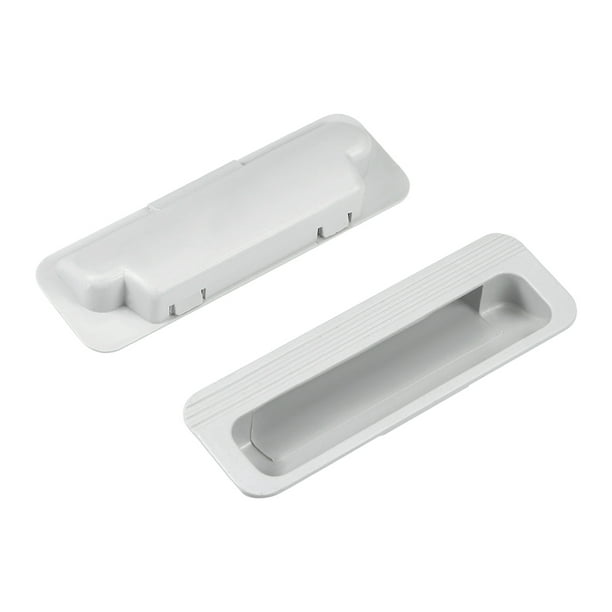 Uxcell Plastic Flush Pull, Finger Insert Recessed Door Handles