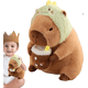 thumbnail image 5 of Peluche De Capibara Dinosaurio Lab.G,  Café verde, 5 of 5