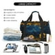 thumbnail image 5 of Disketp Oil Starry Sky Sunflower Bolsa de Viaje Tipo Duffle, Bolso de Mano para Fin de Semana para Mujer, Bolsa de Gimnasio Ligera para Hombre, Esencial para Viajes, 5 of 7