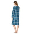 thumbnail image 5 of Casual Nights Women's Flannel Floral Long Sleeve Nightgown, 5 of 5
