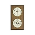 thumbnail image 1 of Bey-Berk International WS112 Quartz Clock &amp; Barometer on Oak Wood, 1 of 3