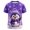 Purple, variant on Christmas T Shirt for Women Classic Fit Regular Fit Women's T Shirts Crew Neck Short Sleeve Funny Graphic Tee Elegant Trendy Women Shirts Ladies Casual Tops Casual Holiday Outings