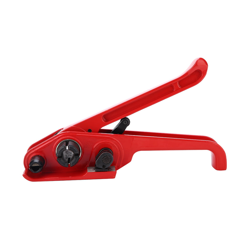 Manual Plastic Strap Tensioner & Sealer Tool Set for Strapping Sealing Packing 