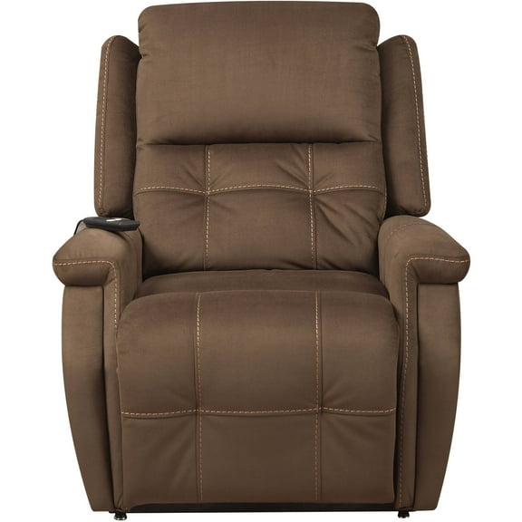 Double Motor Lift Chair in Fling Coffee