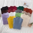thumbnail image 4 of Suéter de cuello alto para mujer, jerseys suaves de punto, suéteres básicos de Cachemira, suéteres suaves sólidos, Top informal de otoño e invierno, 4 of 5