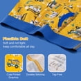 thumbnail image 6 of BIG ELEPHANT 6-Pack Boys' Boxer Briefs – 100% Cotton, Soft & Breathable Toddler Underwear, Sizes 3-9Y, 6 of 8