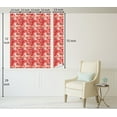 thumbnail image 5 of Ambesonne Floral Inspiration Peel & Stick Wallpaper for Home, Flowers Ambrosia, 13"x72", Ruby Dark Salmon Salmon, 5 of 5