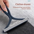 thumbnail image 4 of Shaver de tela Rodillo de plástico Pascua para mascotas Removedor de pelo de polvo de doble cara Ropa de remoción Mantas Sofá Sofá Azul Inevent HA010180-02, 4 of 6