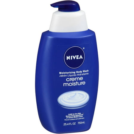 NIVEA Moisture Hydratante Body Wash, 25.4 fl oz