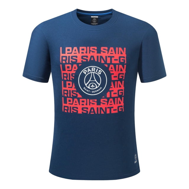 Playera Fanatics Hombre Paris St Germain Azul Casual Futbol azul marino XL