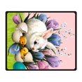 thumbnail image 2 of RYLABLUE Rabbit Blanket Fleece Throw Blanket for Sofa or Bed 58x80 inches, 2 of 3