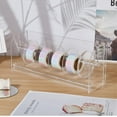 thumbnail image 4 of Acylic Label Dispenser Adjustable Sticker Roll Holder with 8 Disks Clear Label Roll Holder Tape Dispenser Acrylic Sticker Dispenser Roll Holder, 4 of 6