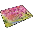 thumbnail image 2 of SKYSONIC Doormat Beautiful Jungle Painting Lightweight Non Slip Indoor Outdoor Entryway Rugs Floor Mat for Bathroom Kitchen Entrance 23.6 x 15.7 inches, 2 of 5