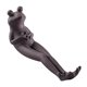 thumbnail image 1 of Cateissary Modern Incense Burner Frog Incense Stick Stand Statue Spa Holder Decor Aromaterapia y Aceites Esenciales Rojo marrón, 1 of 1