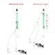 thumbnail image 4 of Anzuelos de Pesca Aparejos Señuelo Con Cabeza Plantilla Eyección Automática Ygjytge negro, 4 of 9