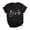 Black, variant on Women's Bridal Wedding Party Print Tee Casual Top Pink M