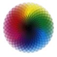 thumbnail image 4 of Rompecabezas De Gradiente De Color, Rompecabezas Para Adultos, Forma Redonda Para Jóvenes Para Decoración Del Hogar, 4 of 8