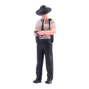 lionlar 1/64 Miniature Male Police Figure Painted for Diorama Micro Landscapes Decor Issue ticket