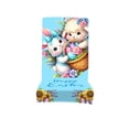 thumbnail image 2 of Decoraciones de Pascua Lindas fundas de silla de conejito de Pascua Decoración festiva para sillas de mesa para fiestas de Pascua Comedor en casa y reuniones festivas Regalo ideal para Pascua Fundas d, 2 of 6