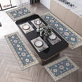 thumbnail image 6 of TECHVIDA Kitchen Rugs 4 Piece Set,Non Slip Machine Washable Kitchen Mats,Boho Vintage Abstract Kitchen Carpet for Farmhouse Living Room Hallway, 6 of 8
