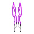 thumbnail image 2 of Tira de luces LED para casco DYNWAVEMX Violeta, 2 of 8