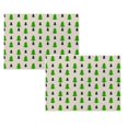 thumbnail image 1 of Oleegame 2 Pcs Napperons de Noël Rustiques Vintage Lavables, 1 of 4