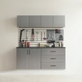 thumbnail image 6 of Astro Series 32 in. W x 16 in. H x 16 in. D Metal Wall Storage Cabinet, 6 of 10