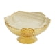 thumbnail image 2 of Bandeja para frutas y aperitivos, ideal para el hogar, la sala de estar o la mesa de centro. Bandeja plegable y portátil de dos niveles con base de madera, escurridor y estructura metálica., 2 of 8