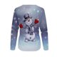 thumbnail image 5 of Pntutb moda mujer imprimir manga larga cómoda transpirable cuello redondo sudadera Pntutb Pntutb-7923, 5 of 5