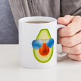 thumbnail image 4 of CafePress - Cool Avocado Mugs - 11 oz Ceramic Mug - Novelty Coffee Tea Cup, 4 of 4