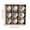 Silver & White, variant on QISIWOLE 9 Piece Assorted Christmas Bauble Box Set, Silver & White Special Shape Ornaments, 3.15 x 3.15 in Plastic Baubles, for Christmas Tree and Holiday Decor