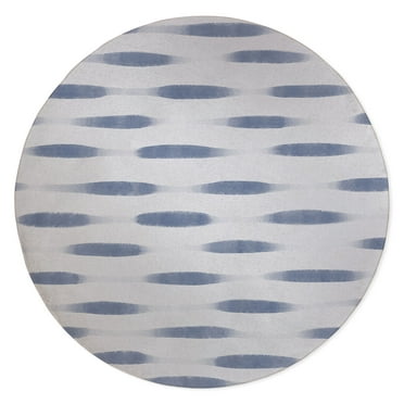 Una Blue Indoor Floor Mat by Kavka Designs