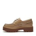 thumbnail image 2 of Mocasines náuticos Timberland Stone Street para mujer en beige charol, 2 of 3