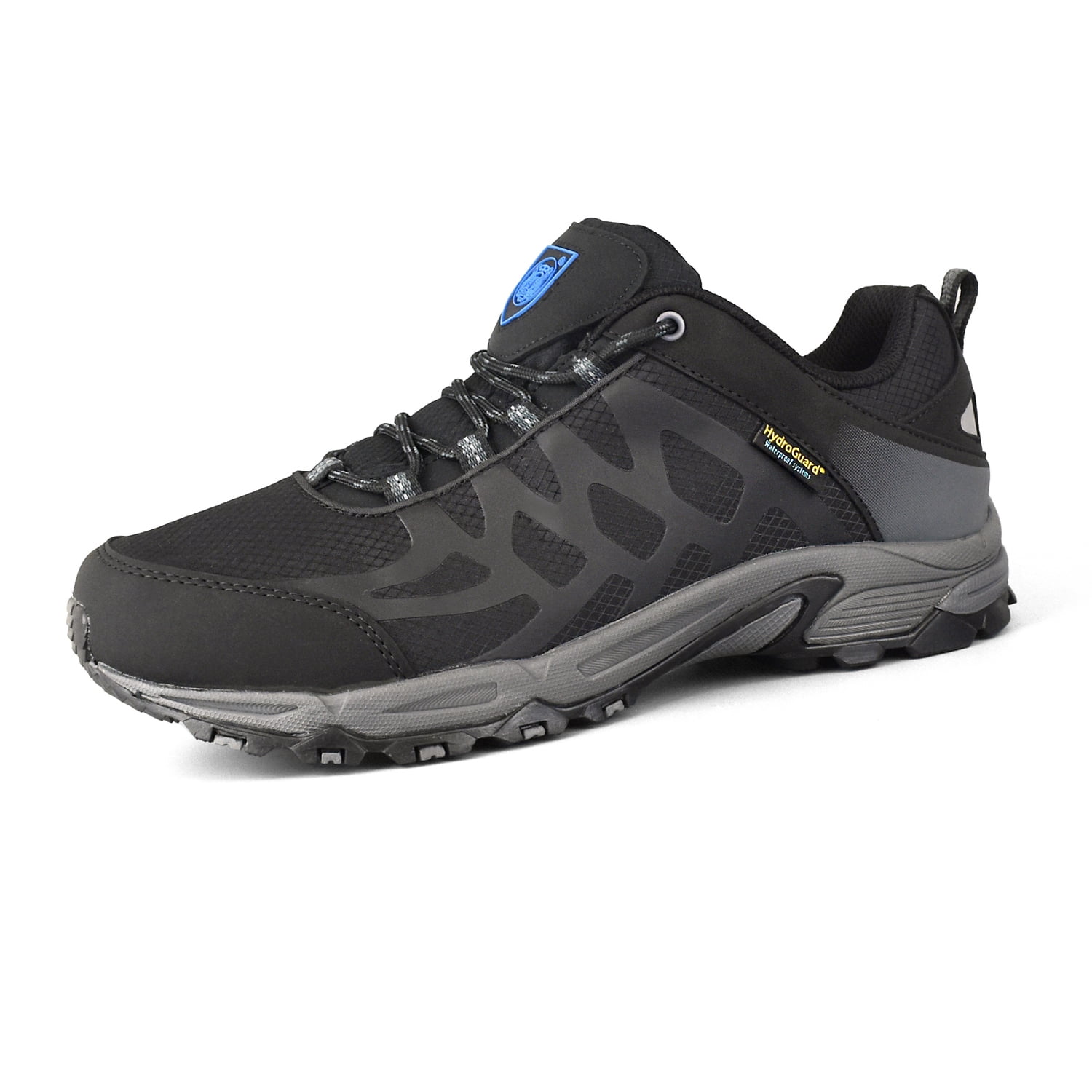 Tiger Men s Waterproof Hiking Shoes Comfortable Trekking Shoes Ripstop Anti Slip Explore Black Numeric 9